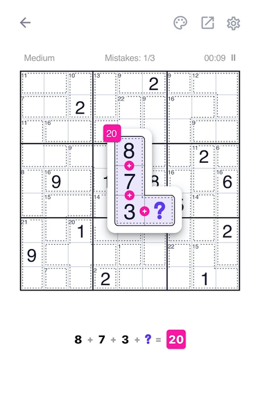 Killer Sudoku - Sudoku Puzzle - عکس بازی موبایلی اندروید