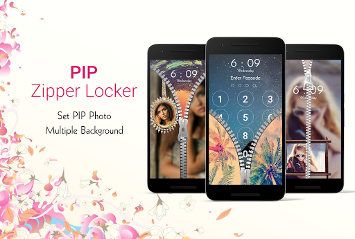 PIP Lock Screen Zipper - عکس برنامه موبایلی اندروید