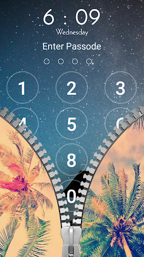 PIP Lock Screen Zipper - عکس برنامه موبایلی اندروید