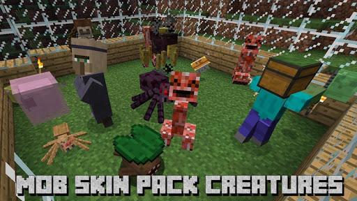 Mob Skin Pack Creatures For Minecraft PE - MCPE - عکس برنامه موبایلی اندروید