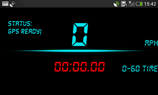 Digital GPS Speedometer - عکس برنامه موبایلی اندروید
