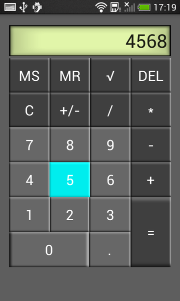 Simple calculator - عکس برنامه موبایلی اندروید