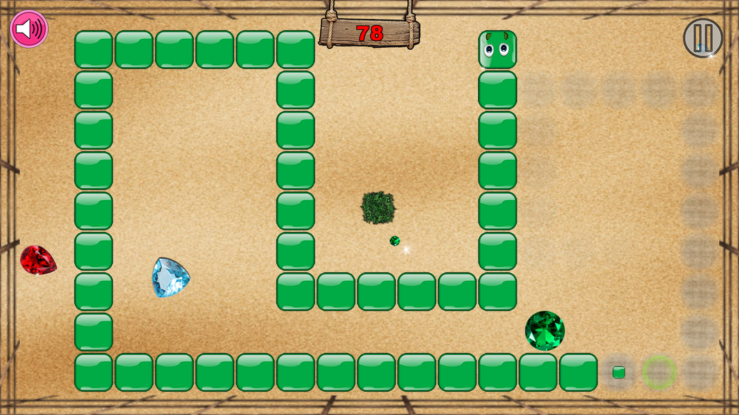 Sand Snake HD Game - Gameplay image of android game