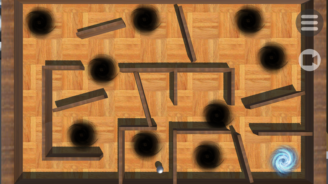 Tilt Maze: Ball Labyrinth game - Gameplay image of android game