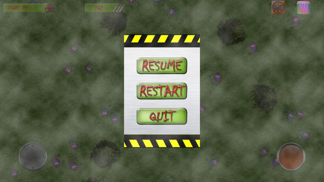 Zombie top down shooter - عکس بازی موبایلی اندروید