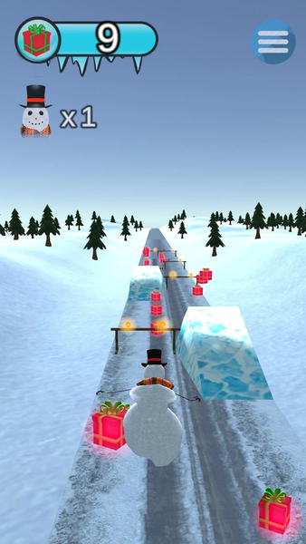 Snowman Infinite Runner: Endle - عکس بازی موبایلی اندروید