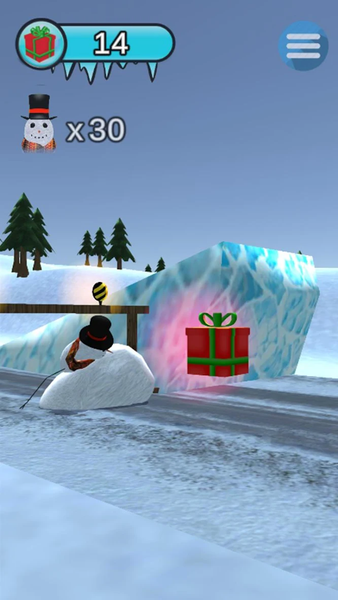 Snowman Infinite Runner: Endle - عکس بازی موبایلی اندروید