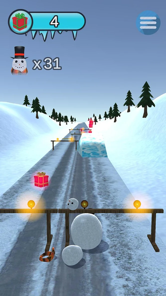 Snowman Infinite Runner: Endle - عکس بازی موبایلی اندروید