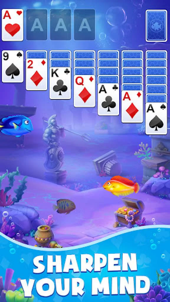 Solitaire: Fishing Go! - Gameplay image of android game