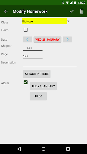 HomeWork - عکس برنامه موبایلی اندروید