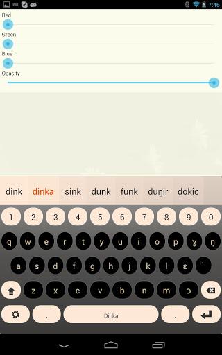 Dinka Keyboard Plugin - Image screenshot of android app