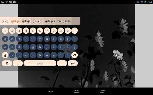 Galego Keyboard Plugin - Image screenshot of android app