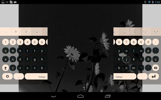 Galego Keyboard Plugin - Image screenshot of android app