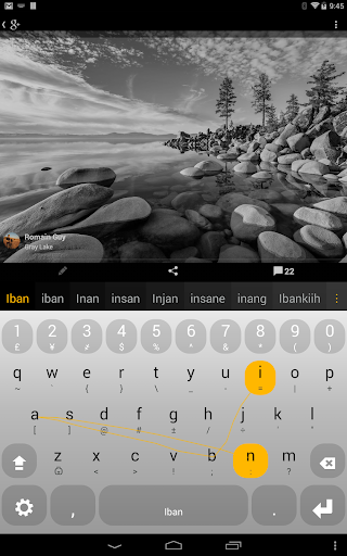 Iban Keyboard plugin - Image screenshot of android app