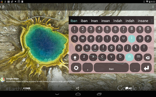 Iban Keyboard plugin - Image screenshot of android app