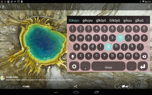 Gikuyu Keyboard plugin - عکس برنامه موبایلی اندروید