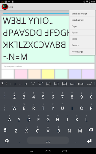 Lisu Keyboard plugin - عکس برنامه موبایلی اندروید