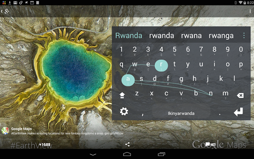 Rwanda Keyboard plugin - Image screenshot of android app