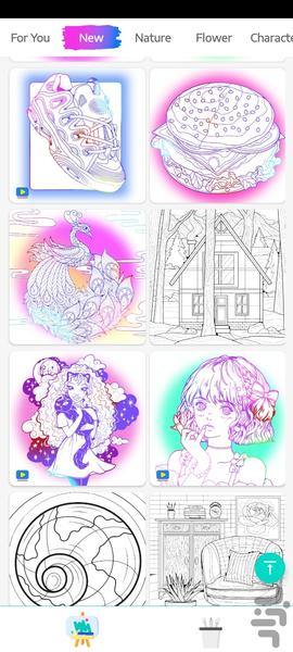 Colour by Number - Gameplay image of android game