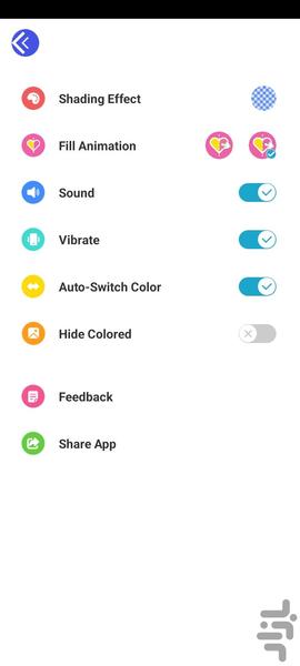 Colour by Number - Gameplay image of android game