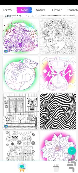 Colour by Number - عکس بازی موبایلی اندروید