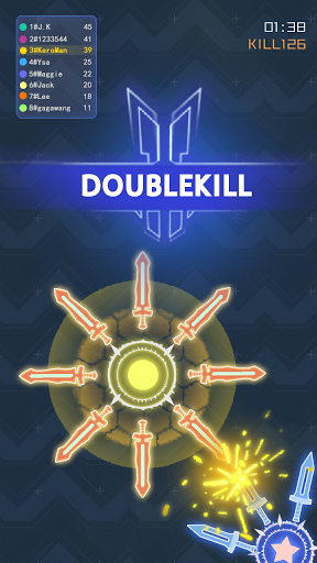 Knife Fight.io - Gameplay image of android game