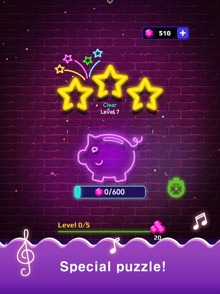 Brick Breaker Music : Amazing - عکس بازی موبایلی اندروید