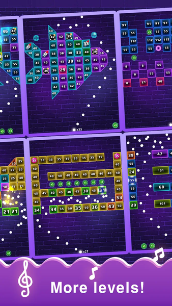 Brick Breaker Music : Amazing - عکس بازی موبایلی اندروید