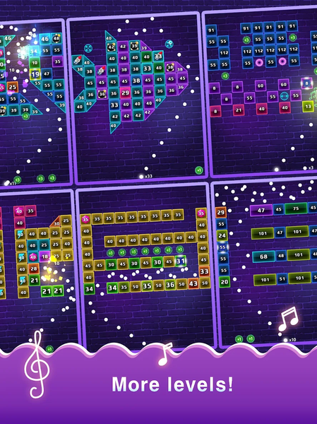 Brick Breaker Music : Amazing - عکس بازی موبایلی اندروید