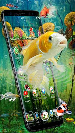 3D Aquarium Japaneses  Koi Fish - Image screenshot of android app