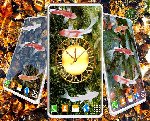 Fish ۴K HD Koi Live Pond ۳D - عکس برنامه موبایلی اندروید