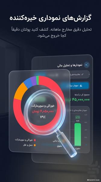بلو پی | حسابداری و مدیریت مالی - عکس برنامه موبایلی اندروید