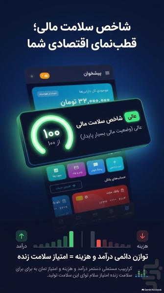 بلو پی | حسابداری و مدیریت مالی - عکس برنامه موبایلی اندروید