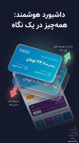 بلو پی | حسابداری و مدیریت مالی - عکس برنامه موبایلی اندروید