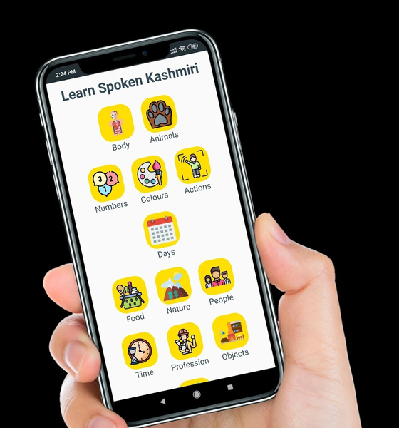 Learn Spoken Kashmiri - Image screenshot of android app