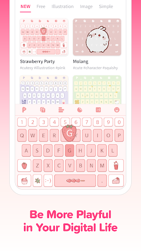 PlayKeyboard - Fonts, Emoji - Image screenshot of android app