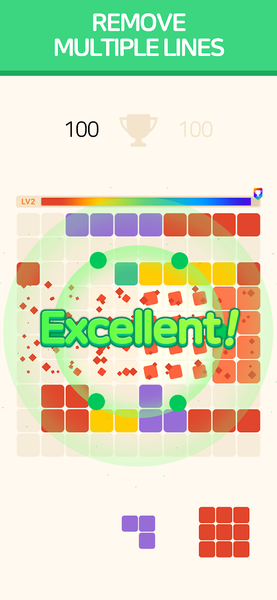Block Puzzle 1010! - Gameplay image of android game