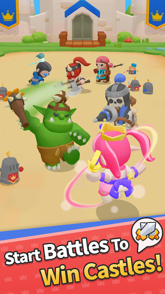 Crown Rumble: Idle Kingdoms - Image screenshot of android app