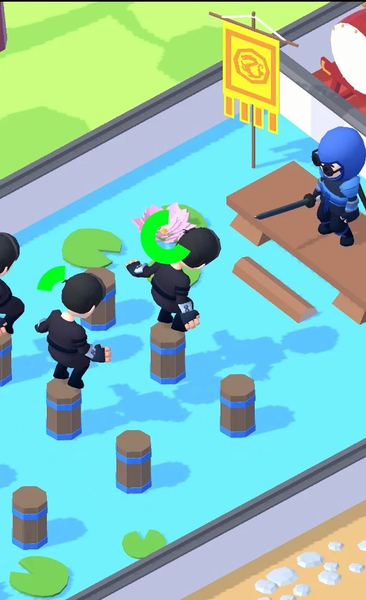 Idle Ninja Academy - Gameplay image of android game