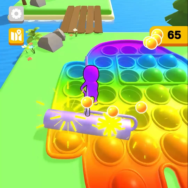 Pop It Island - عکس بازی موبایلی اندروید