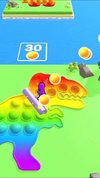 Pop It Island - Gameplay image of android game