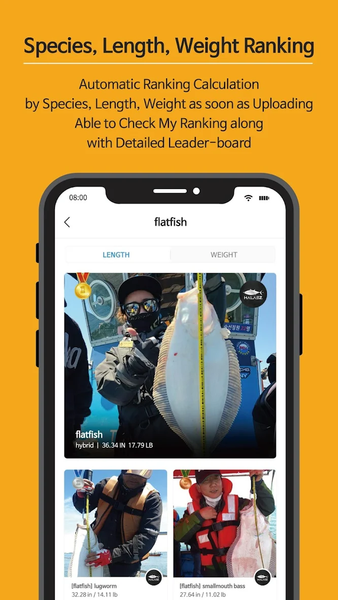 Measure your fish with Halasz - عکس برنامه موبایلی اندروید