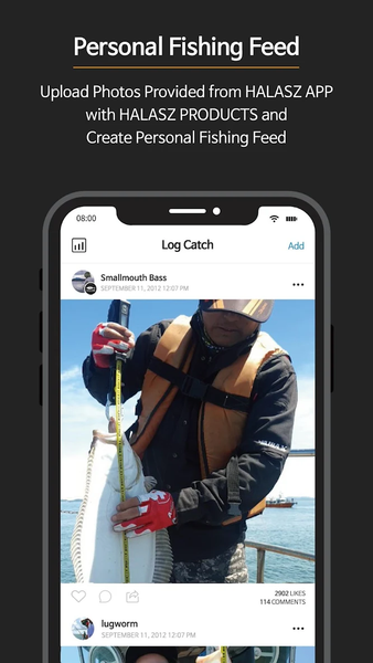 Measure your fish with Halasz - عکس برنامه موبایلی اندروید