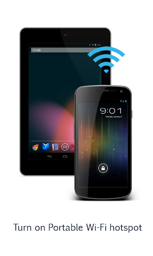 Portable Wi-Fi hotspot Free - عکس برنامه موبایلی اندروید