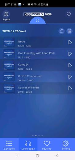 KBS WORLD Radio On-Air - عکس برنامه موبایلی اندروید