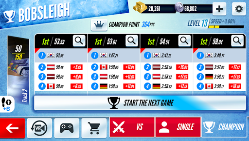 Sleigh Champion  Winter sports - عکس بازی موبایلی اندروید