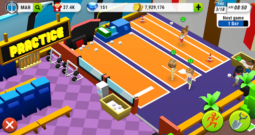 Softball Club - Gameplay image of android game