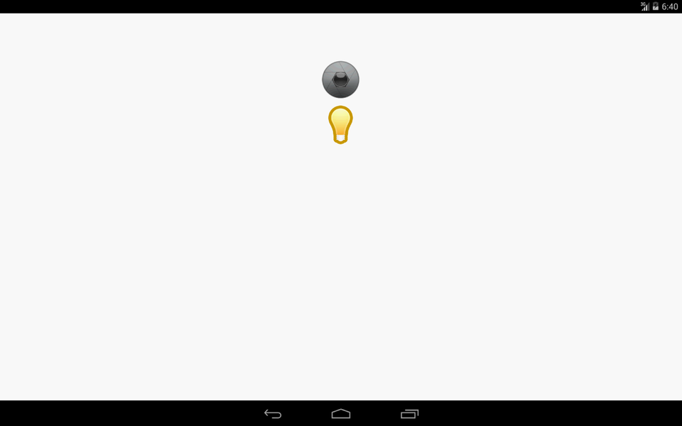Flashlight: tiny, simple - عکس برنامه موبایلی اندروید
