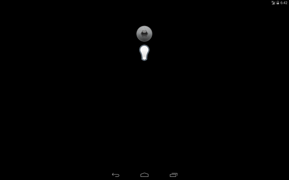 Flashlight: tiny, simple - عکس برنامه موبایلی اندروید