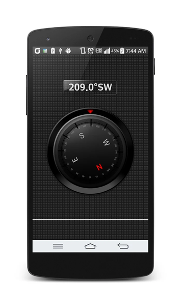 Compass: accurate, simple - Image screenshot of android app